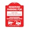 Signmission Reserved Parking for New and Expecting Mothers Unauthorized Vehicles Towed Away, A-DES-RW-1824-23092 A-DES-RW-1824-23092 - alternate 1